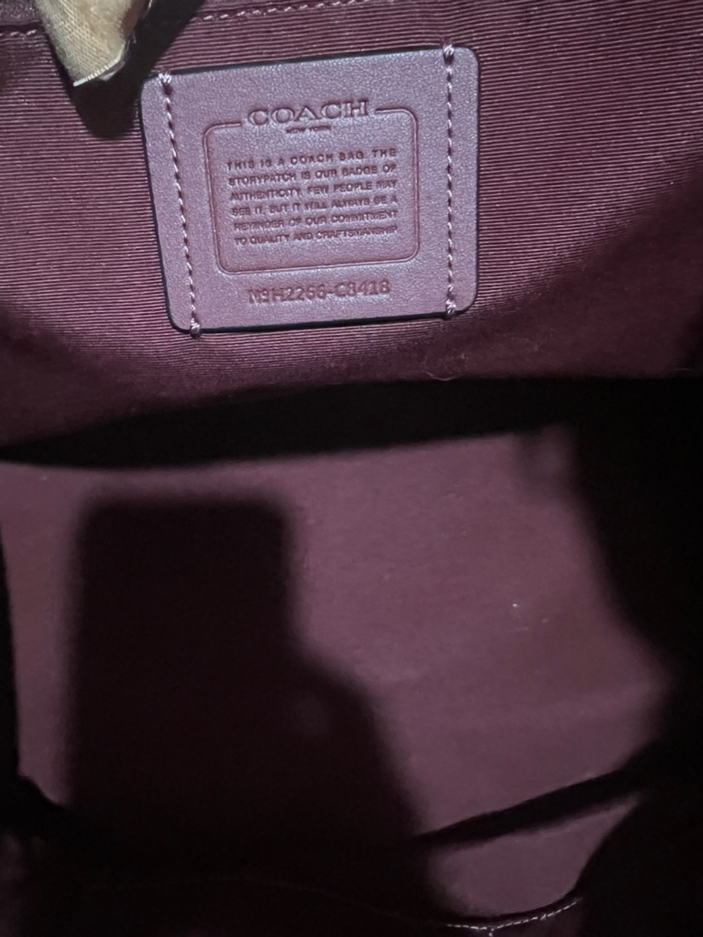 Coach Dempsey Tote 40 - Picture 8 of 10
